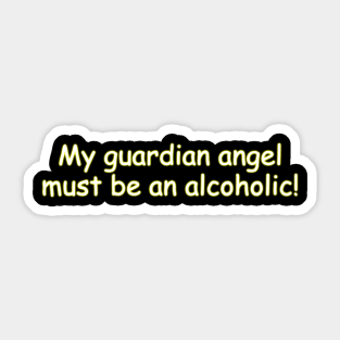 Guardian Angel Sticker